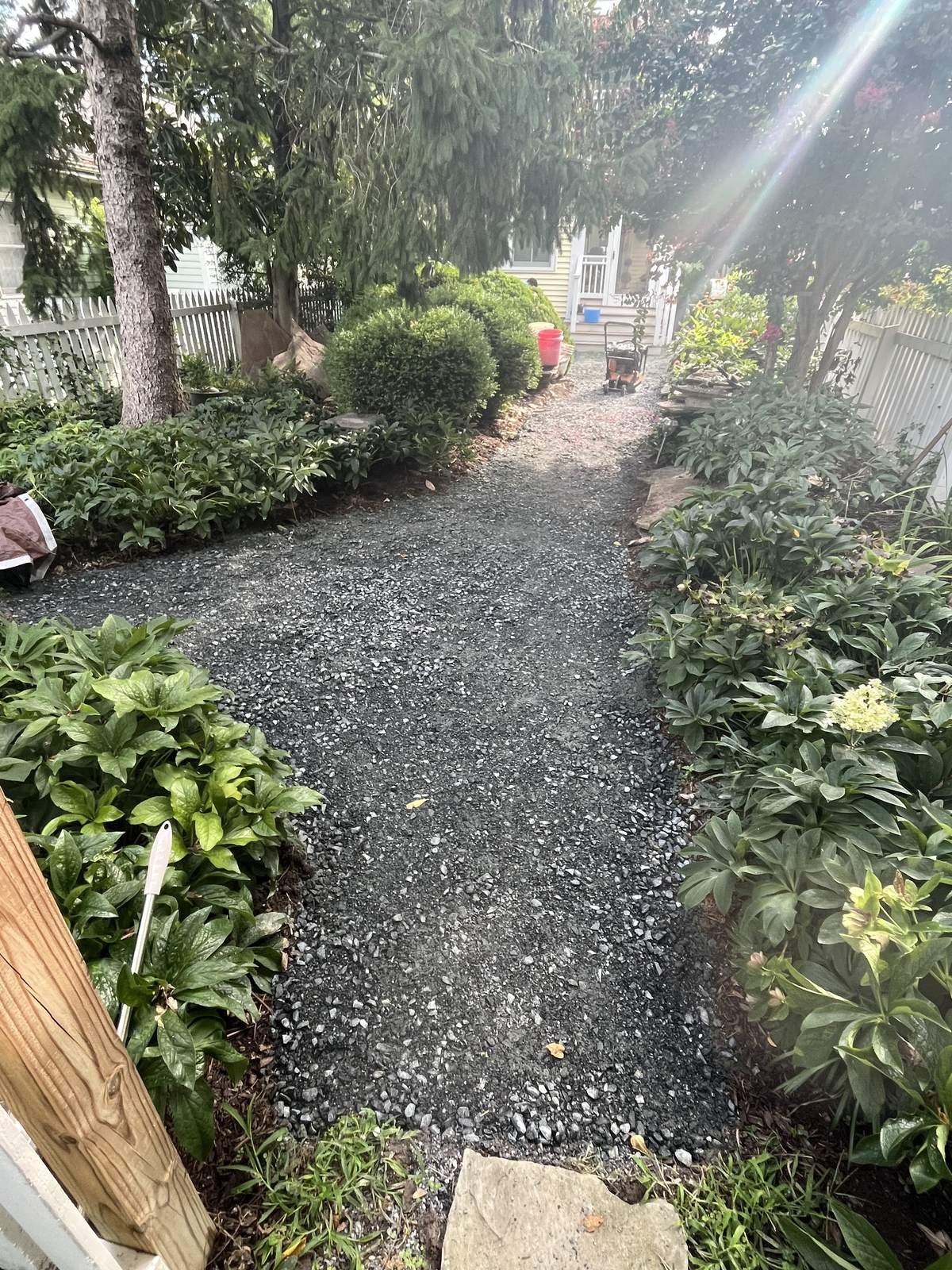 Before: Garden Pathway Reset